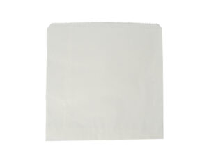 10 x 10in white kraft flat bag