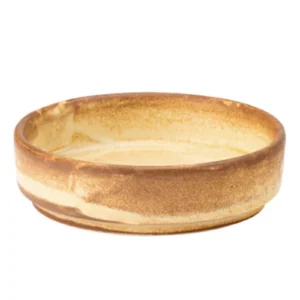 Utopia Murra Walled Dip Pot Honey 8cm/3"