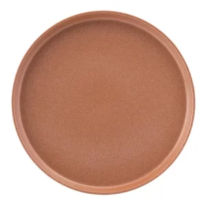 Utopia Pico Coupe Plate Cocoa 22cm/8.5"