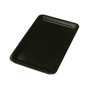 Black Plastic Tip Tray - Plain