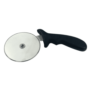Pizza Cutter 4 Inch - Black Plastic Handle