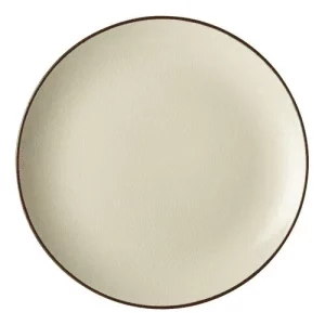 Utopia Soho Coupe Plate Stone 26.5cm/10.5"