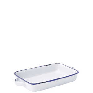 Avebury Blue Large Rectangular Dish 8.5" (22cm)
