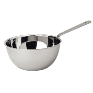 Mini Stainless S Wok 4.5" (11.5cm) 12oz (34cl)