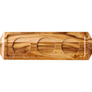 Acacia Wine/Beer Flight 11.5 x 3.5" (29 x 9cm)