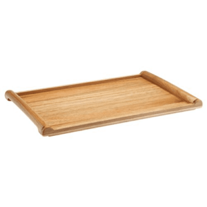 Acacia Rolled Edged Tray 13 x 8.5" (34 x 22cm)