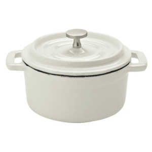 Cast Iron Calico Round Casserole 4" (10cm) 8oz