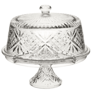 Vintage Cake Dome & Stand 12" (30cm)