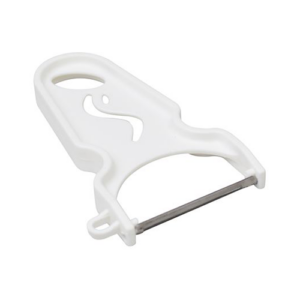 White Plastic Speed Peeler-0