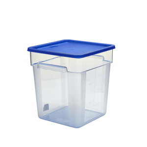 Lid Square Container 11.4/17.1/20.9L Blue