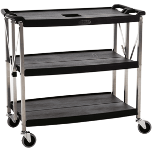 GenWare Large 3 Tier Foldable Trolley
