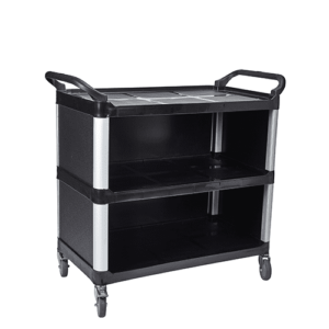 GenWare Large 3 Tier PP Panelled Trolley