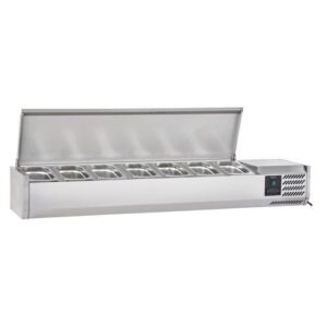 Sterling Pro Cobus SPT1600-330-SS Topping Well Stainless Steel Lid 7 x GN1/4