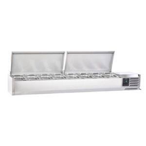 Sterling Pro Cobus SPT1800-330-SS Topping Well Stainless Steel Lid 8 x GN1/4