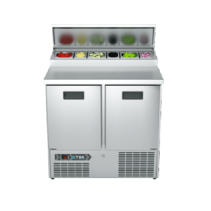 XRP2H Raised prep top counter 240Ltr