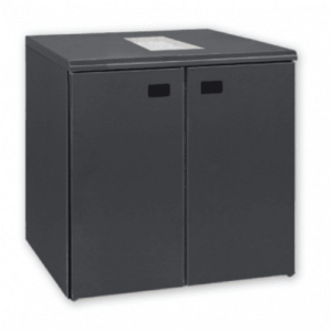 Keg cooler 2 x solid door 850 litre