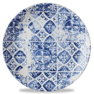 Dudson The Maker's Collection Porto Coupe Plate Blue 16.5cm/6.5"