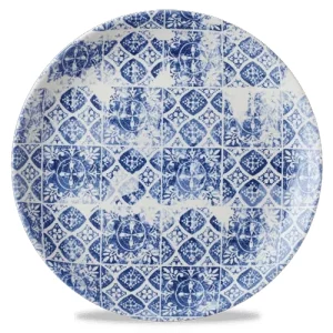 Dudson The Maker's Collection Porto Coupe Plate Blue 28.8cm/11.25"