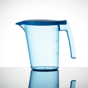 Elite 750ml Bedside Jug Blue With Lid