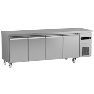 Snowflake GII SCR-225DG-LLRR-RRC-C1 U 4 door counter refrigerator