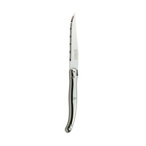 Laguiole S/S Handle Stk Knife Serrated 1.2mm Blade