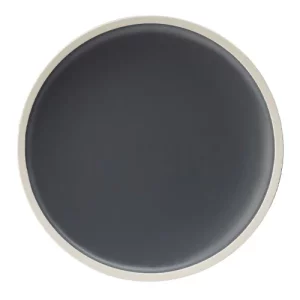 Utopia Forma Plate Charcoal 24cm/9.5"