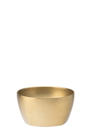 Gold Artemis Double Walled Bowl 4.25" (11cm)
