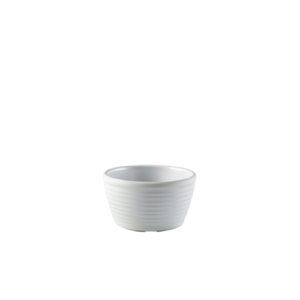 Melamine Matt White Ripple Ramekin 56ml/ 2oz