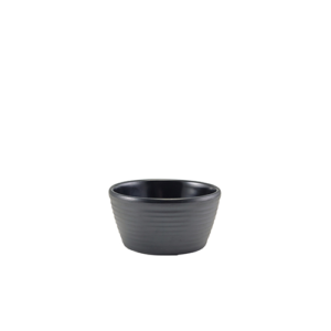 Melamine Matt Black Ripple Ramekin 68ml/ 2.4oz