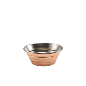 Copper Plated Ribbed Ramekin 43ml/ 1.5oz