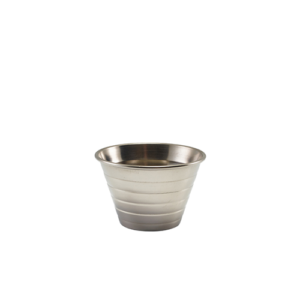 Stainless Steel Ribbed Ramekin 114ml/ 4oz