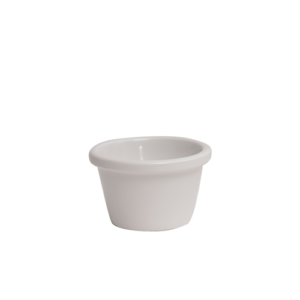 Ramekin 3oz Smooth White