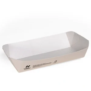 Notpla Deep Rectangular Tray White