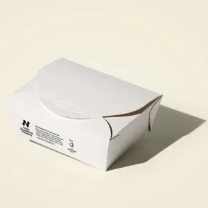 Notpla Medium Food Box White