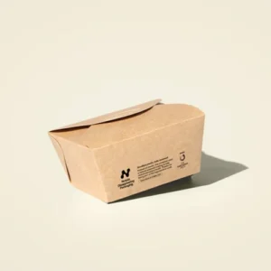 Notpla Small Food Box Brown