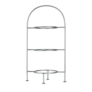 Artis 3-Tier Cake Stand Chrome 27.5cm/10.8"