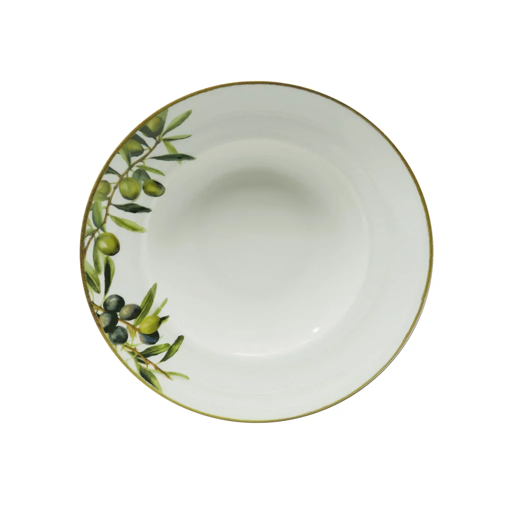 Saturnia Napoli Pasta Bowl Olive 26.5cm/10.4"
