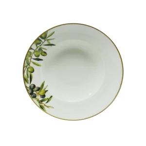 Saturnia Napoli Pasta Bowl Olive 26.5cm/10.4"