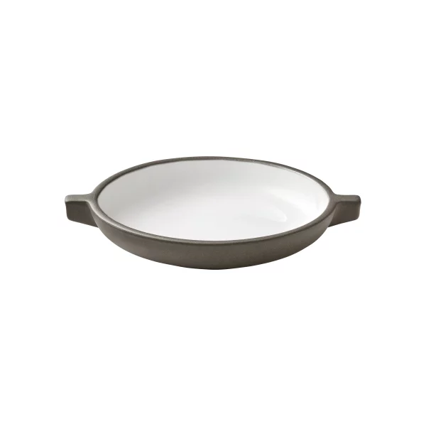Playground ReNew Handled Dish White 17cm/6.7"