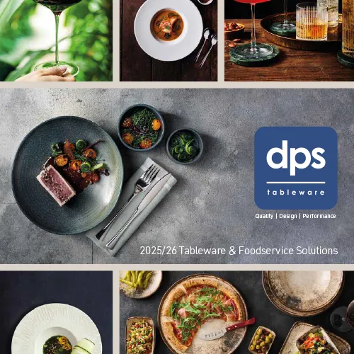 New Cover for DPS Tableware Brochure