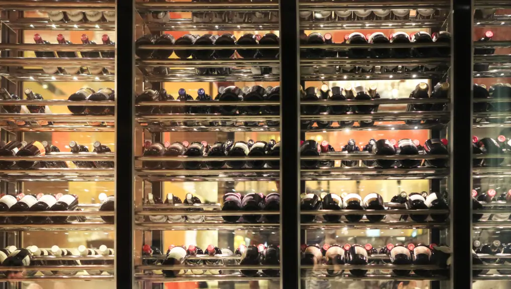 Image of wine refrigerator