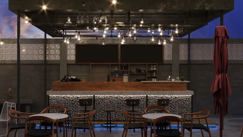 Commercial Bar design to enhance customer experience