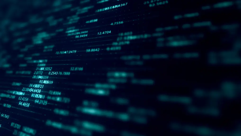 Image of abstract network- technological advancements