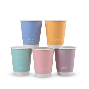 Vegware 79-Series Feel Good Double Wall Hot Cup 230ml/8oz