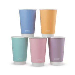 Vegware 89-Series Feel Good Double Wall Hot Cup 470ml/16oz