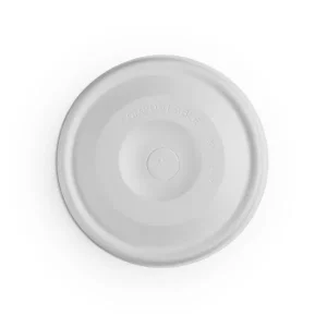 Vegware 89-Series Nourish Moulded Fibre Cold Cup Flat Lid (Straw Slot)