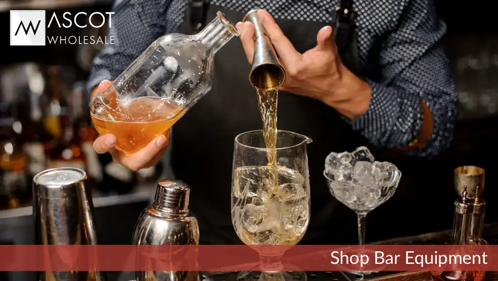 Image of a bartender using essential bar tools every beginner needs.