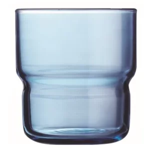Arcoroc Log Brush Blue Jean Tumbler 220ml/7.75oz