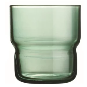 Arcoroc Log Brush Dark Green Tumbler 220ml/7.75oz