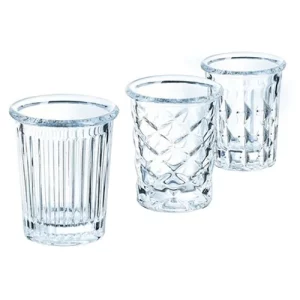 Arcoroc New York Shooter Glass 34ml/1.25oz (Mix of 3 Designs)